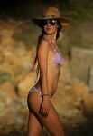 Alessandra Ambrosio in Purple Bikini 2017 -14 GotCeleb